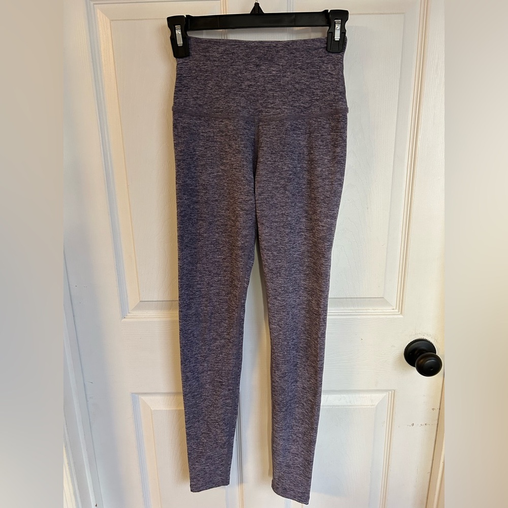Beyond Yoga Space dye Full Length Leggings Women’s Size Small Purple Gray
